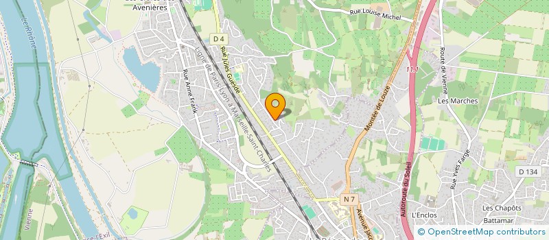 localisation de l'entreprise MADAME ALEXANDRA GOSPODINOV  SAINT-MAURICE-L'EXIL