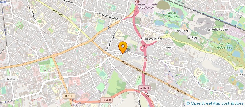 localisation de l'entreprise MADAME ALEXANDRA GOUELLO à ANGERS