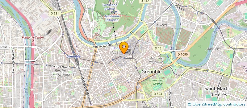 localisation de l'entreprise MADAME ALEXANDRA GRAILLOT  GRENOBLE