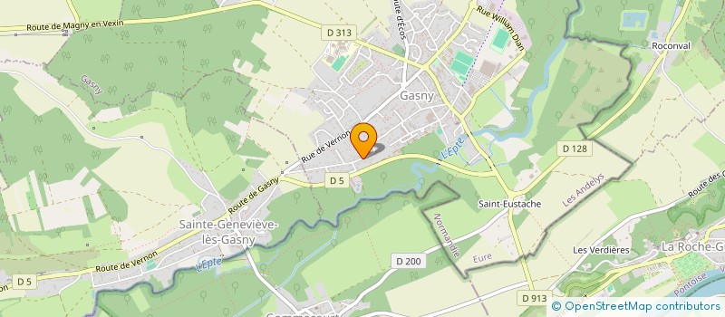 localisation de l'entreprise MADAME ALEXANDRA GREBOVAL  GASNY