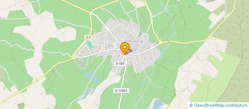 localisation de l'entreprise MADAME ALEXANDRA GRECO  VILLEVEYRAC