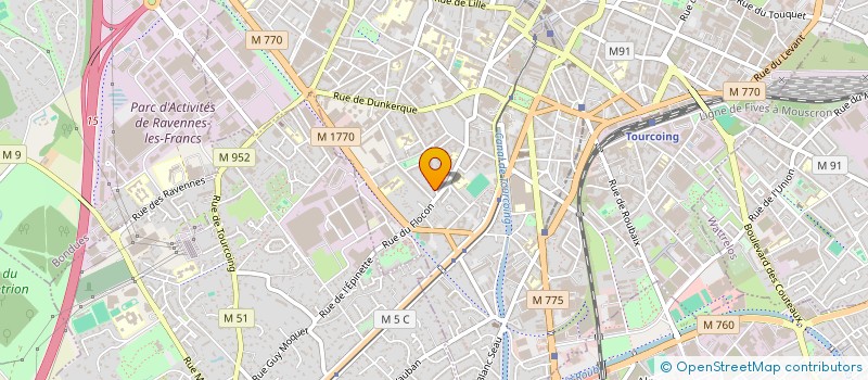 localisation de l'entreprise MADAME ALEXANDRA GREGOIRE à TOURCOING