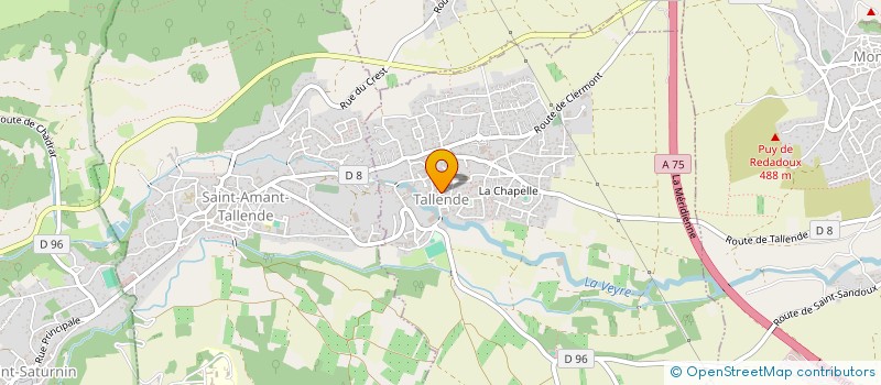 localisation de l'entreprise MADAME ALEXANDRA GRIBEL  AMBERT