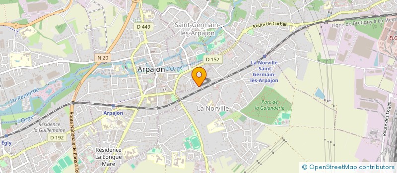 localisation de l'entreprise MADAME ALEXANDRA GUEDJ à LA NORVILLE