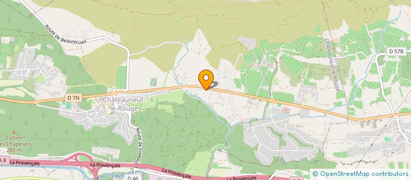 localisation de l'entreprise MADAME ALEXANDRA GUEGNON  CHATEAUNEUF-LE-ROUGE