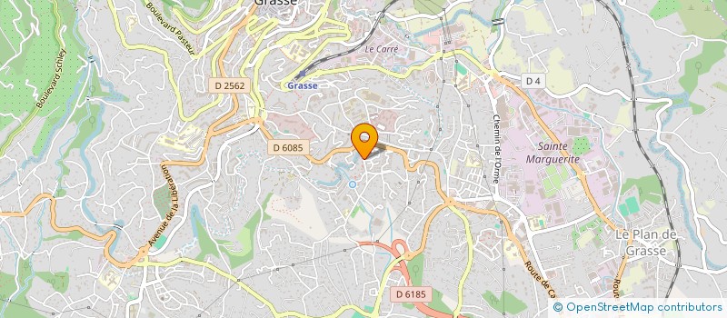 localisation de l'entreprise MADAME ALEXANDRA GUENUCHOT à GRASSE
