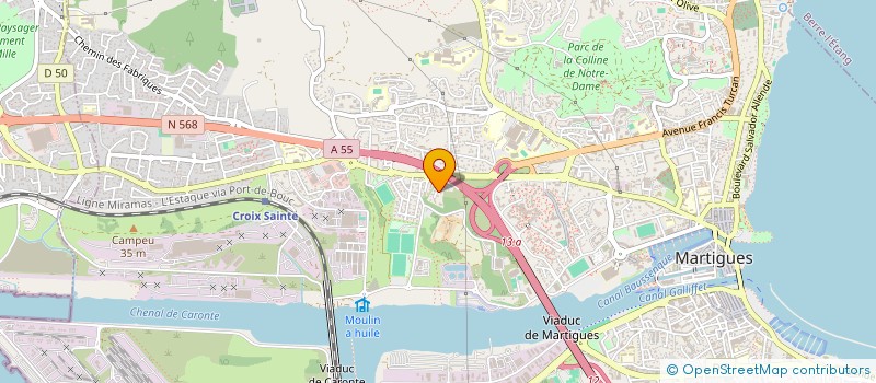 localisation de l'entreprise MADAME ALEXANDRA GUERRY  MARTIGUES