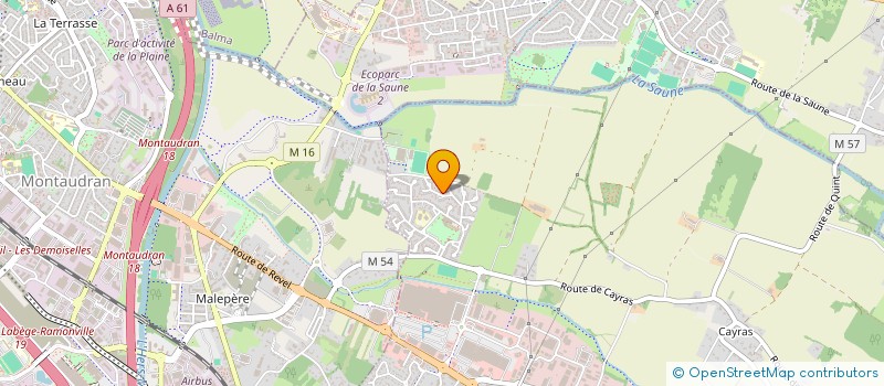 localisation de l'entreprise MADAME ALEXANDRA GUESDON  SAINT-ORENS-DE-GAMEVILLE