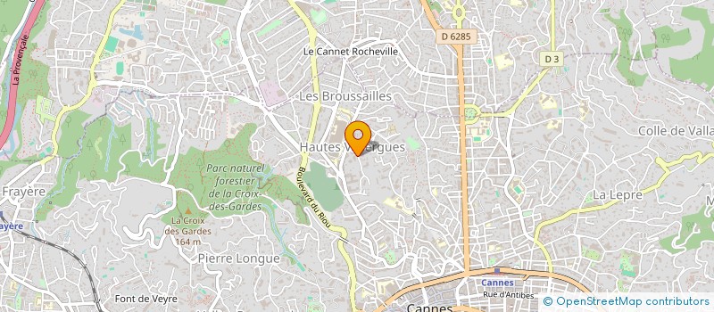 localisation de l'entreprise MADAME ALEXANDRA GUEUDRY à CANNES