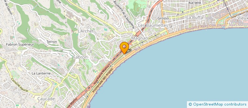 localisation de l'entreprise MADAME ALEXANDRA GUIDICE à NICE