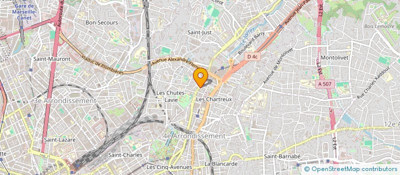localisation de l'entreprise MADAME ALEXANDRA GUILLE à MARSEILLE