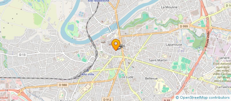 localisation de l'entreprise MADAME ALEXANDRA GUILLEMOT  ALBI