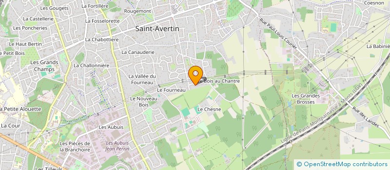 localisation de l'entreprise MADAME ALEXANDRA GUINE à SAINT-AVERTIN