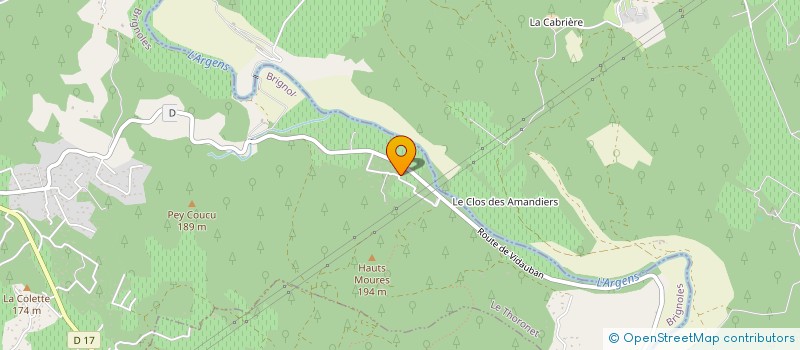 localisation de l'entreprise MADAME ALEXANDRA GUIOT  LE THORONET