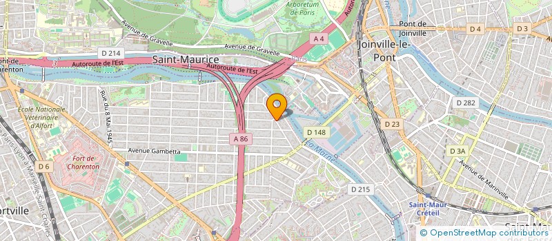 localisation de l'entreprise MADAME ALEXANDRA HAJNIKOVA à MAISONS-ALFORT