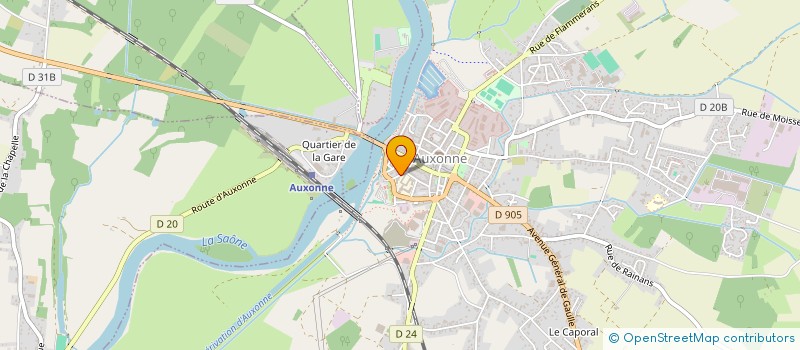 localisation de l'entreprise MADAME ALEXANDRA HAMAND-SEKLI à AUXONNE