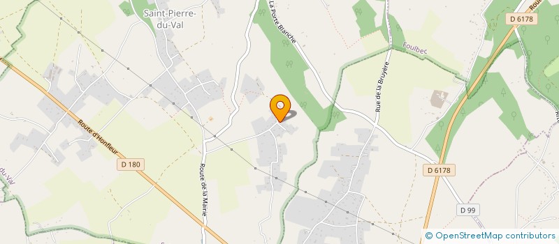 localisation de l'entreprise MADAME ALEXANDRA HAREL  SAINT-PIERRE-DU-VAL