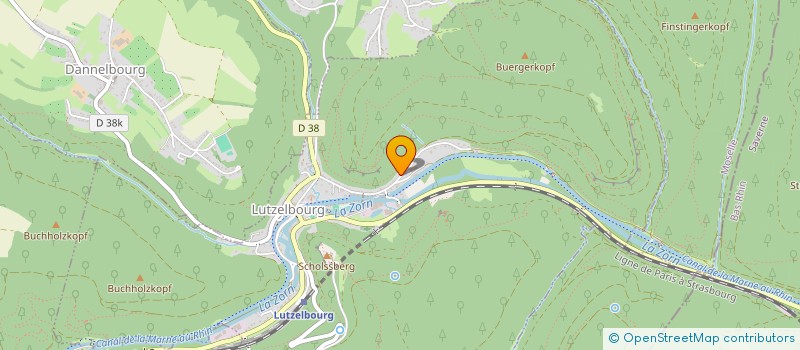 localisation de l'entreprise MADAME ALEXANDRA HEISSERER  LUTZELBOURG