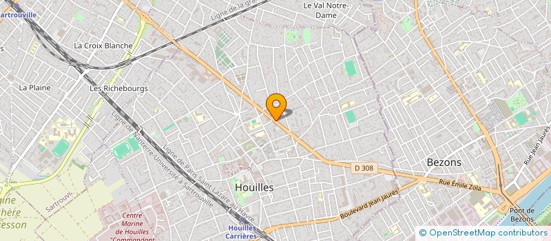 localisation de l'entreprise MADAME ALEXANDRA HENRI à HOUILLES