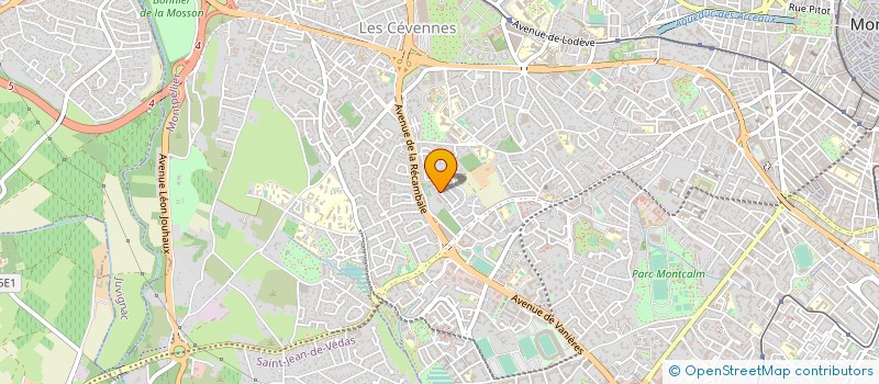 localisation de l'entreprise MADAME ALEXANDRA HERBINAUX à MONTPELLIER