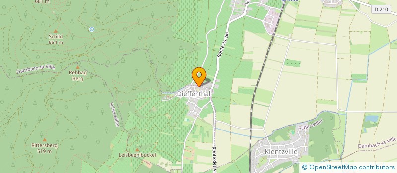 localisation de l'entreprise MADAME ALEXANDRA HESS  SCHERWILLER