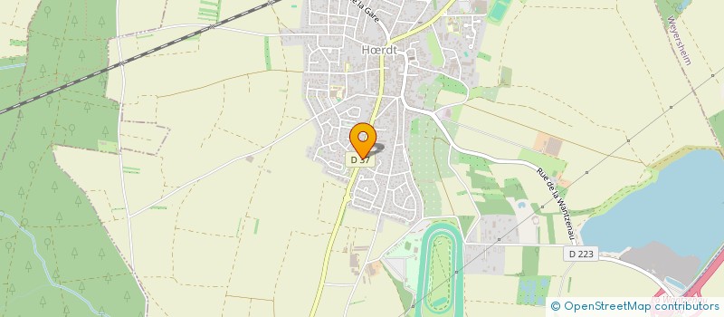 localisation de l'entreprise MADAME ALEXANDRA HODIESNE  HRDT