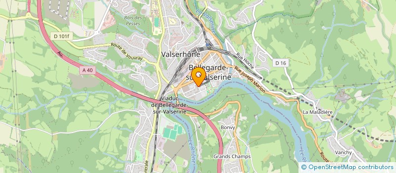 localisation de l'entreprise MADAME ALEXANDRA HOMINAL à VALSERHONE