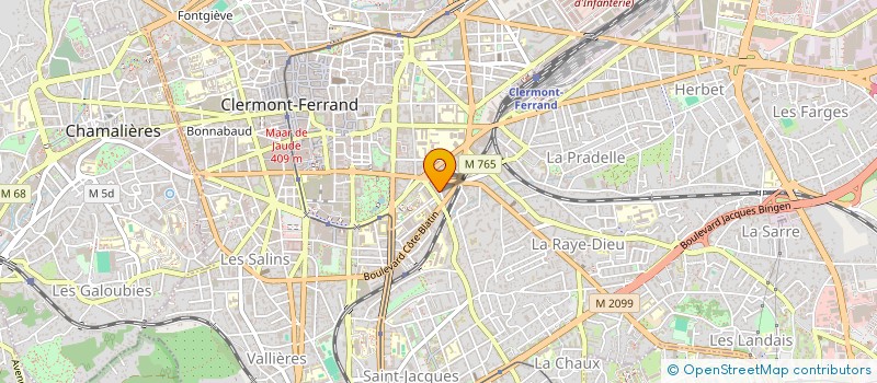 localisation de l'entreprise MADAME ALEXANDRA HORNUNG  CLERMONT-FERRAND