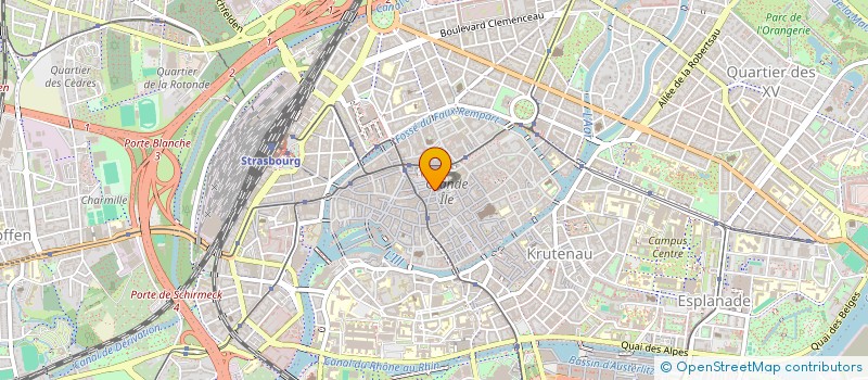 localisation de l'entreprise MADAME ALEXANDRA HORST à STRASBOURG