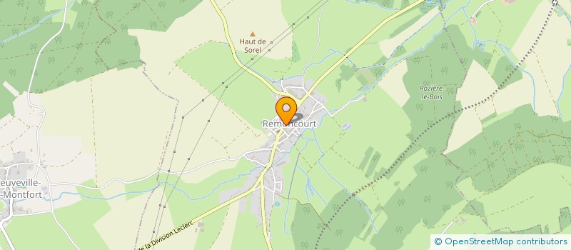 localisation de l'entreprise MADAME ALEXANDRA HOST  REMONCOURT