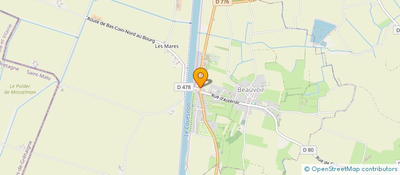 localisation de l'entreprise MADAME ALEXANDRA HOUSSIN  BEAUVOIR