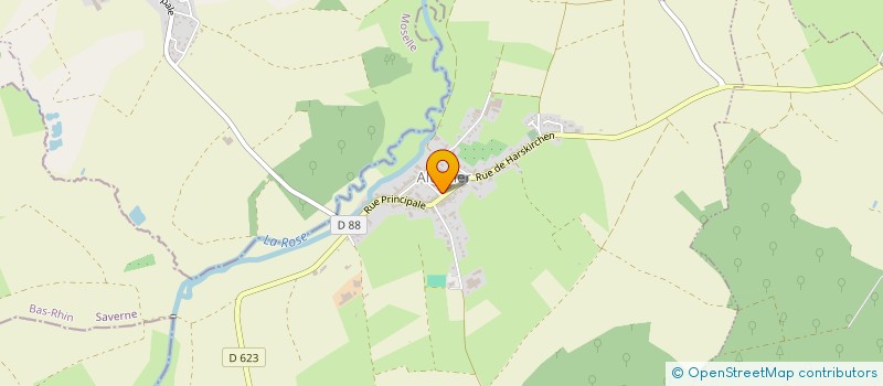 localisation de l'entreprise MADAME ALEXANDRA HUMBERT  DURSTEL