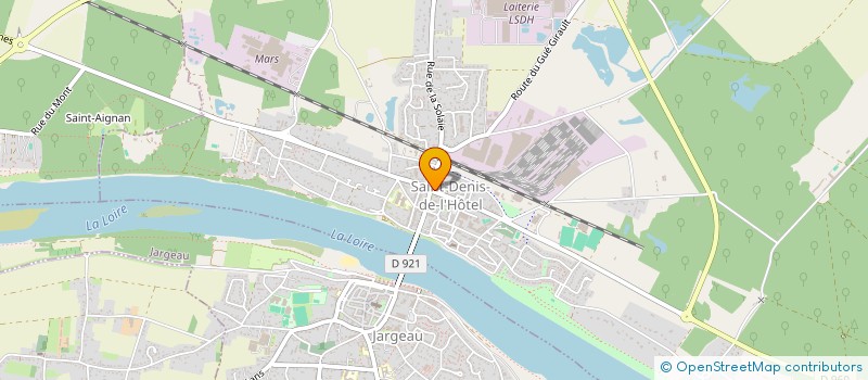 localisation de l'entreprise MADAME ALEXANDRA HUSSON à SAINT-DENIS-DE-L'HOTEL