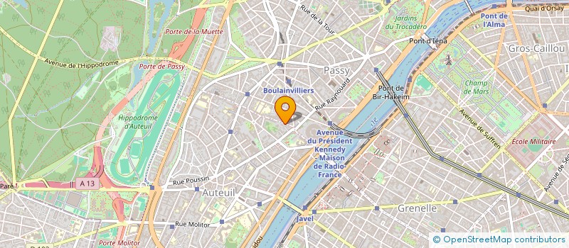 localisation de l'entreprise MADAME ALEXANDRA HYKPO  PARIS