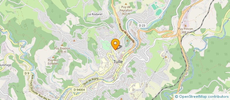 localisation de l'entreprise MADAME ALEXANDRA IENAK  TULLE