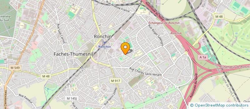 localisation de l'entreprise MADAME ALEXANDRA IMBERT à RONCHIN