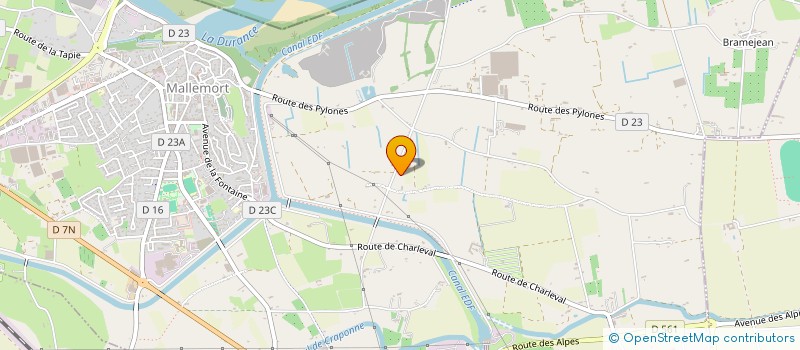 localisation de l'entreprise MADAME ALEXANDRA INTILLA  MALLEMORT