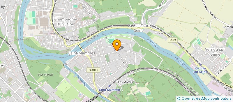 localisation de l'entreprise MADAME ALEXANDRA IRZA  SAINT-MAMMES