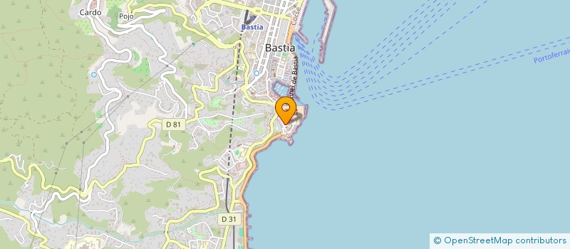 localisation de l'entreprise MADAME ALEXANDRA ISABET à BASTIA
