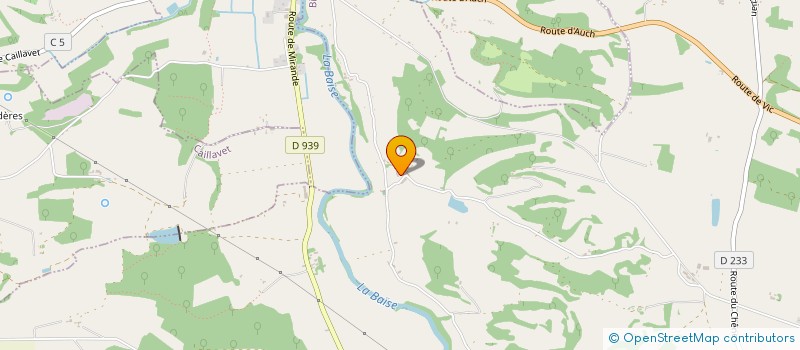 localisation de l'entreprise MADAME ALEXANDRA JACQUET  BIRAN