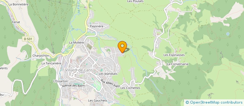 localisation de l'entreprise MADAME ALEXANDRA JACQUIN à VILLARD-DE-LANS