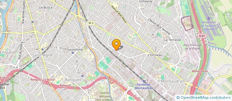 localisation de l'entreprise MADAME ALEXANDRA JACQUIN à TOULOUSE