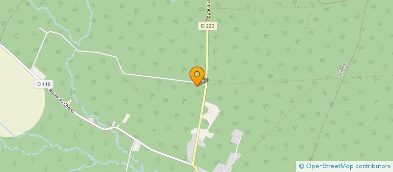 localisation de l'entreprise MADAME ALEXANDRA JANNOT  ORIGNE