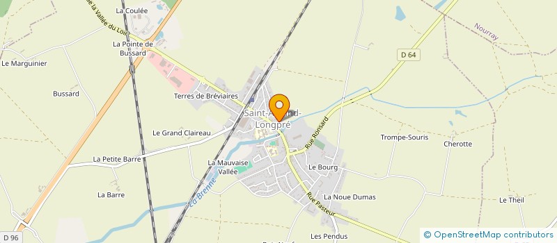 localisation de l'entreprise MADAME ALEXANDRA JARRIER  SAINT-AMAND-LONGPRE