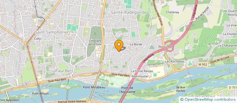 localisation de l'entreprise MADAME ALEXANDRA JEAN-BAPTISTE  TOURS