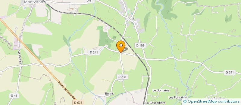 localisation de l'entreprise MADAME ALEXANDRA JOUANNE  BACILLY