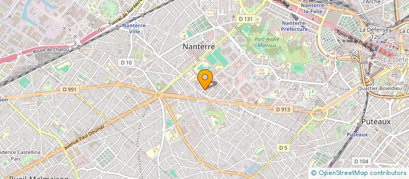 localisation de l'entreprise MADAME ALEXANDRA JOUET à NANTERRE