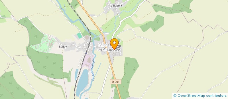 localisation de l'entreprise MADAME ALEXANDRA JOURDAIN  SAINT-OMER-EN-CHAUSSEE