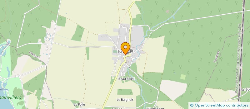 localisation de l'entreprise MADAME ALEXANDRA JOUSSEAU  SAINT-MARTIN-EN-BIERE