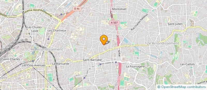 localisation de l'entreprise MADAME ALEXANDRA JOYEUX à MARSEILLE